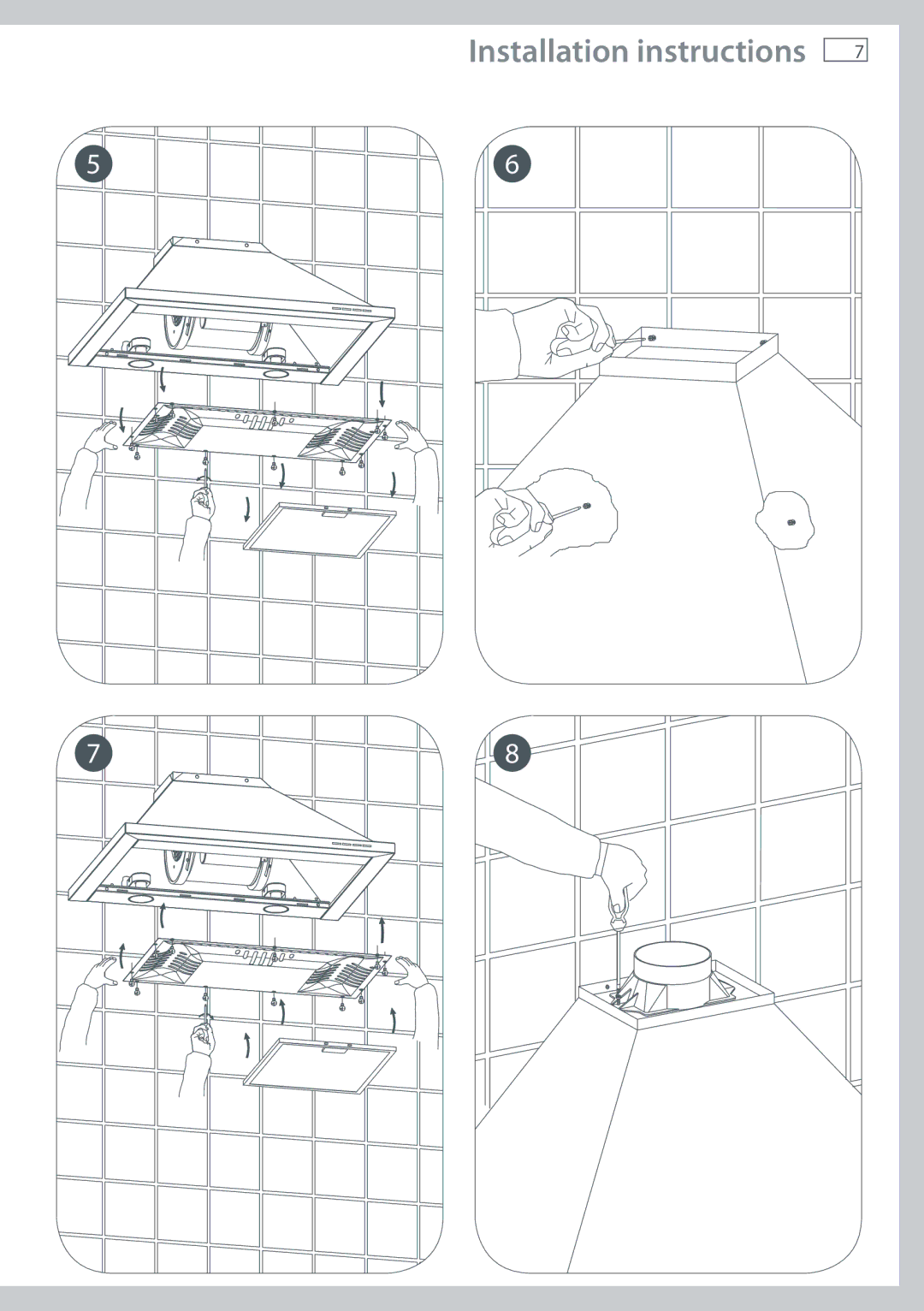 Fisher & Paykel HT90DBX1 installation instructions Installation instructions 