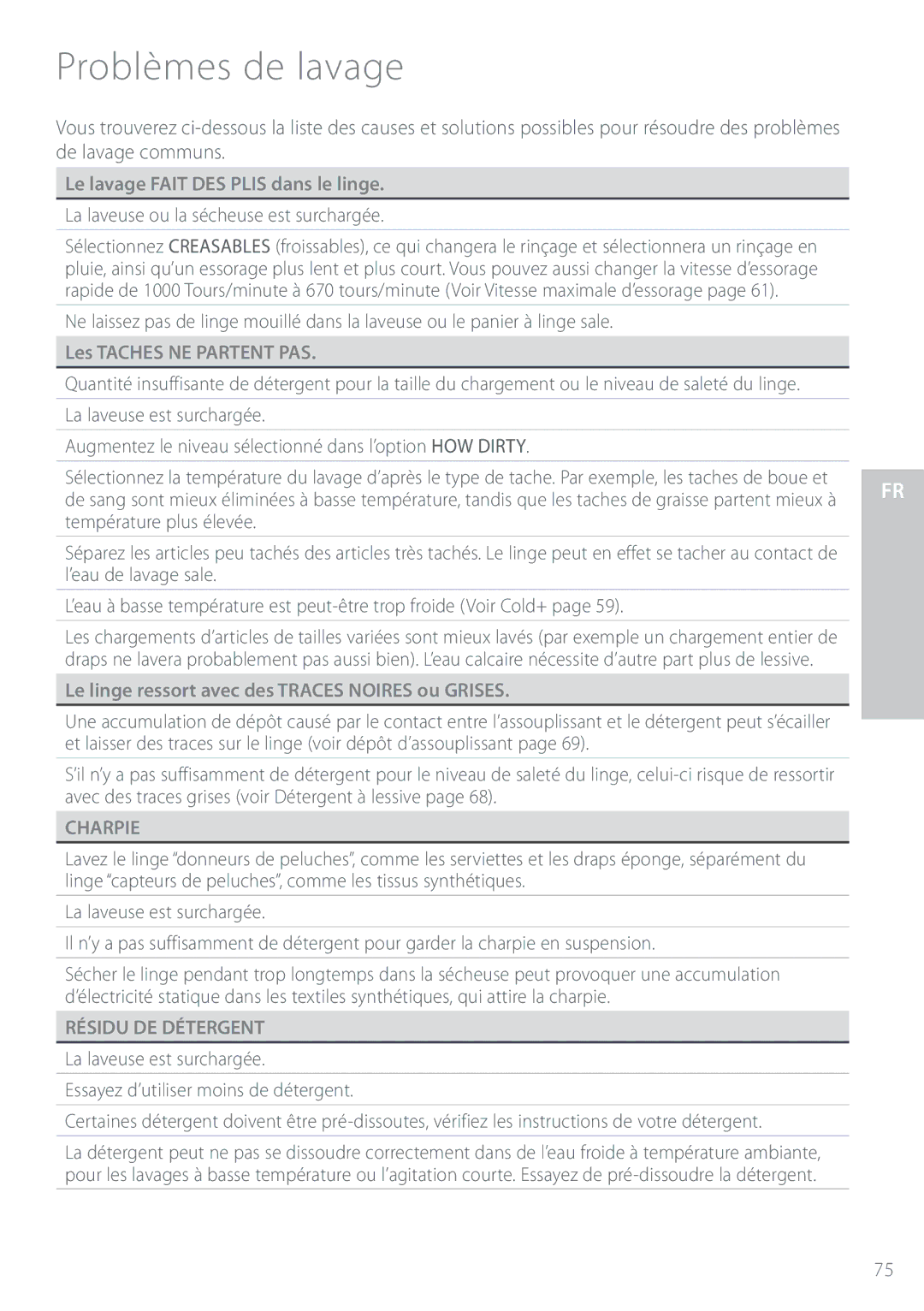 Fisher & Paykel IWL16 manual 1SPCMÒNFTEFMBWBHF 