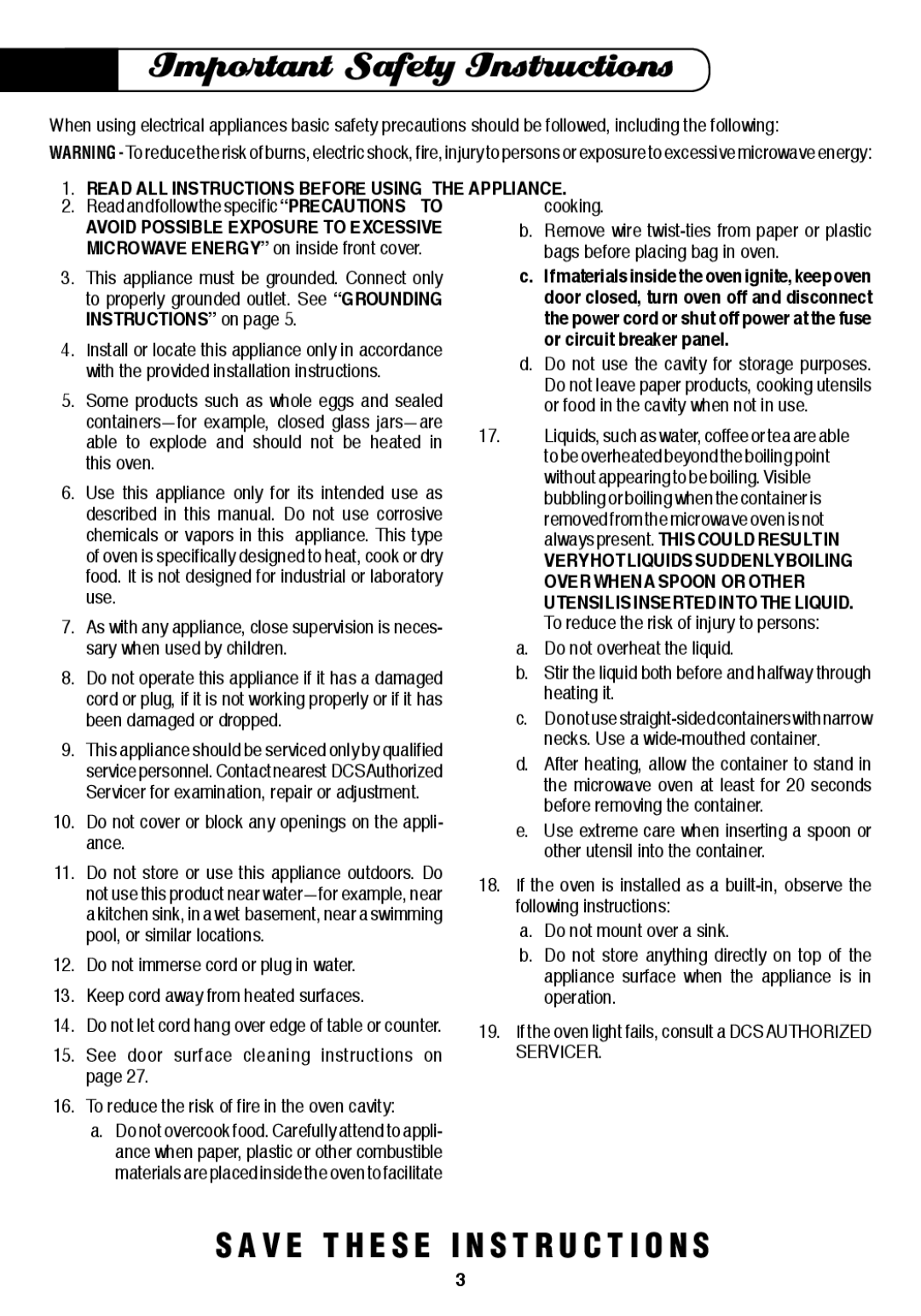 Fisher & Paykel MO-24SS installation instructions Over Whenaspoon or Other, If materials inside the oven ignite, keep oven 