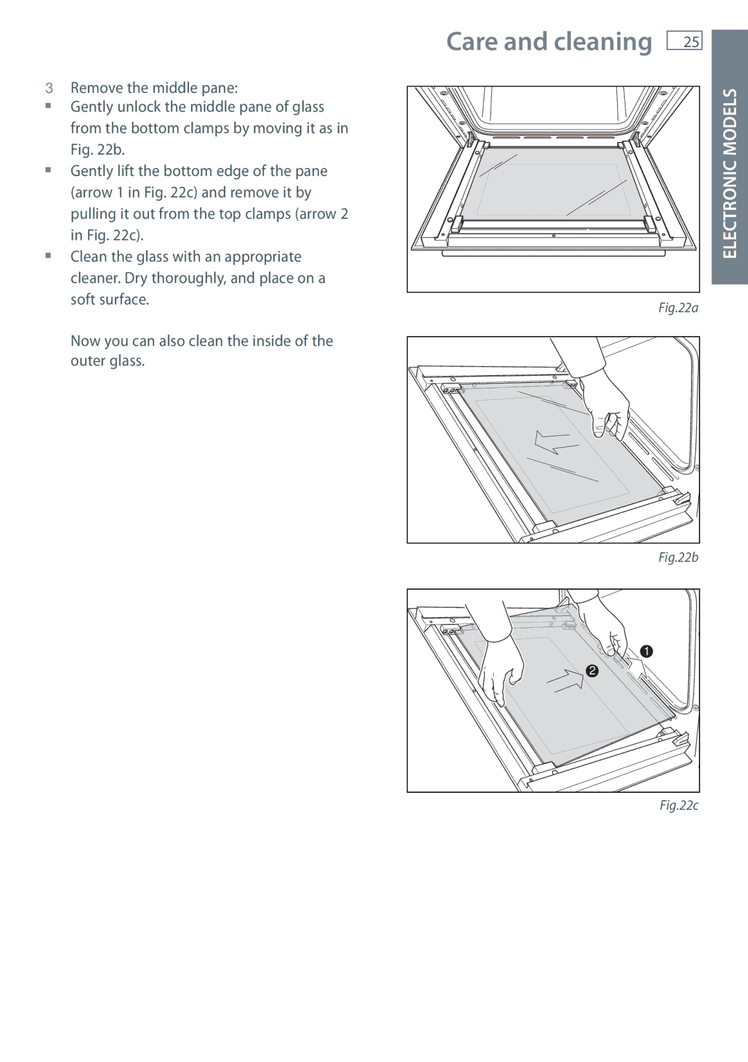 Fisher & Paykel OB60 installation instructions Electronic Models 