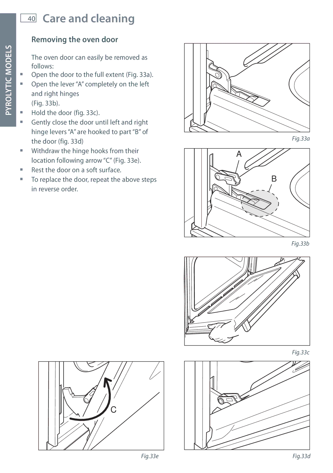 Fisher & Paykel OB60 installation instructions Follows 