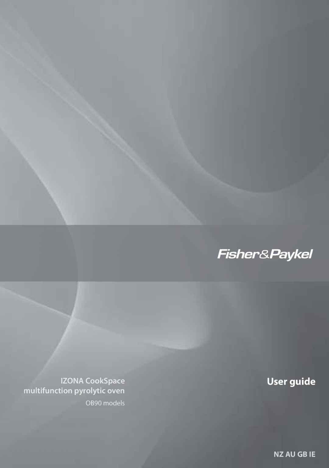 Fisher & Paykel OB90 manual User guide 