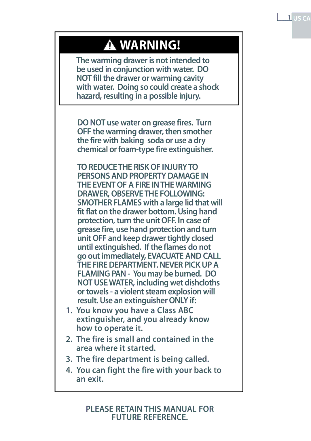 Fisher & Paykel OD30WDX1 installation instructions Please Retain this Manual for Future Reference 