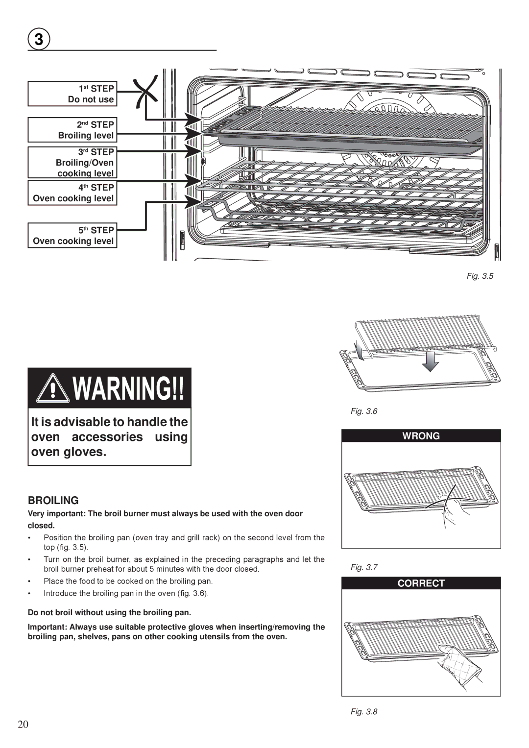 Fisher & Paykel OR30SDBMX manual Broiling 