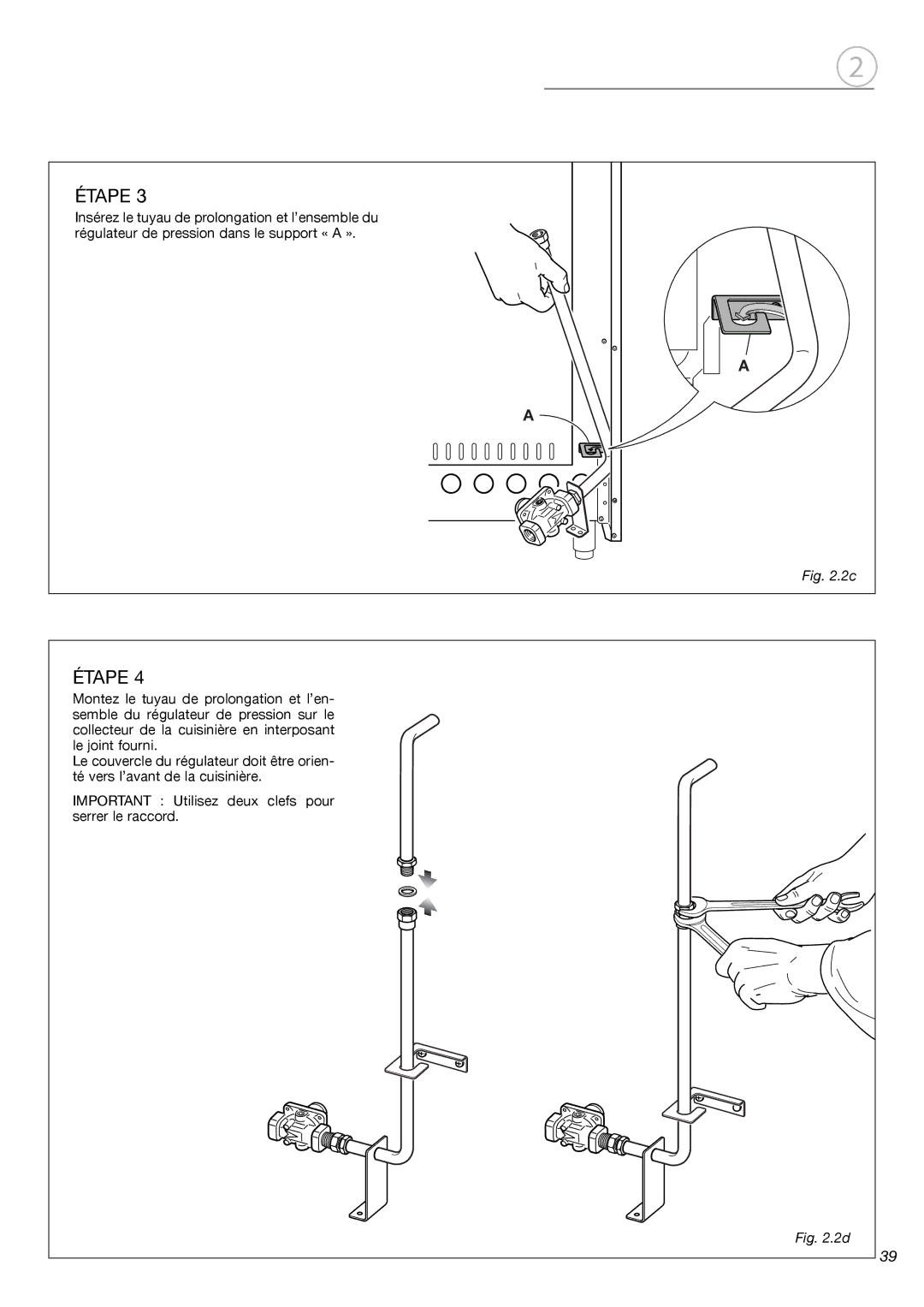 Fisher & Paykel OR36SDBGX installation instructions Étape 