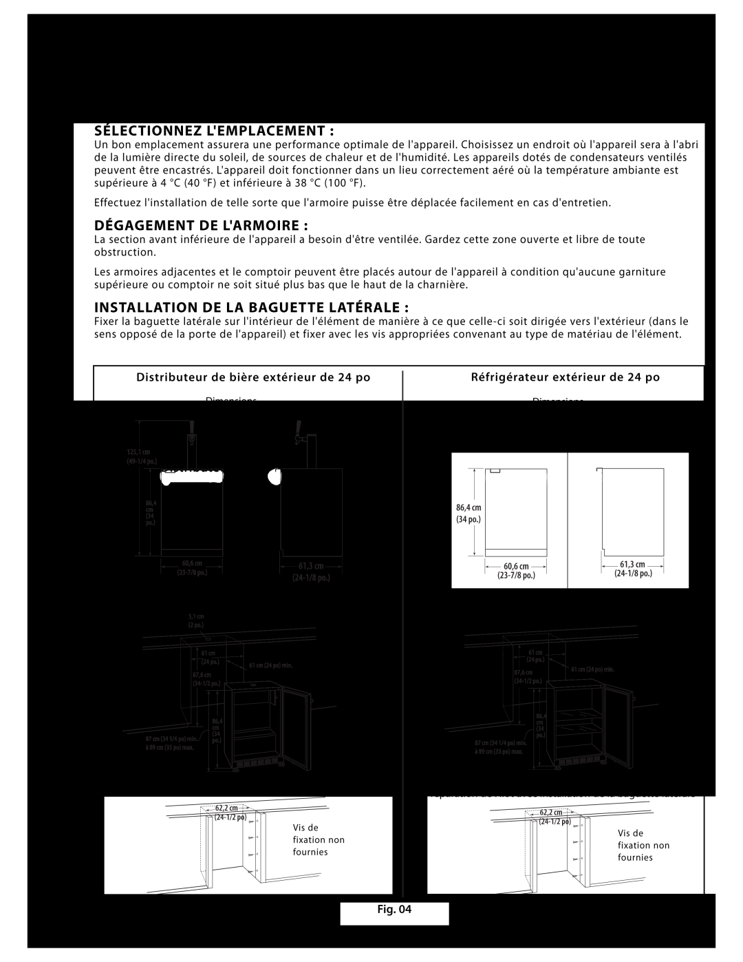 Fisher & Paykel RF24R, RF24T manual 