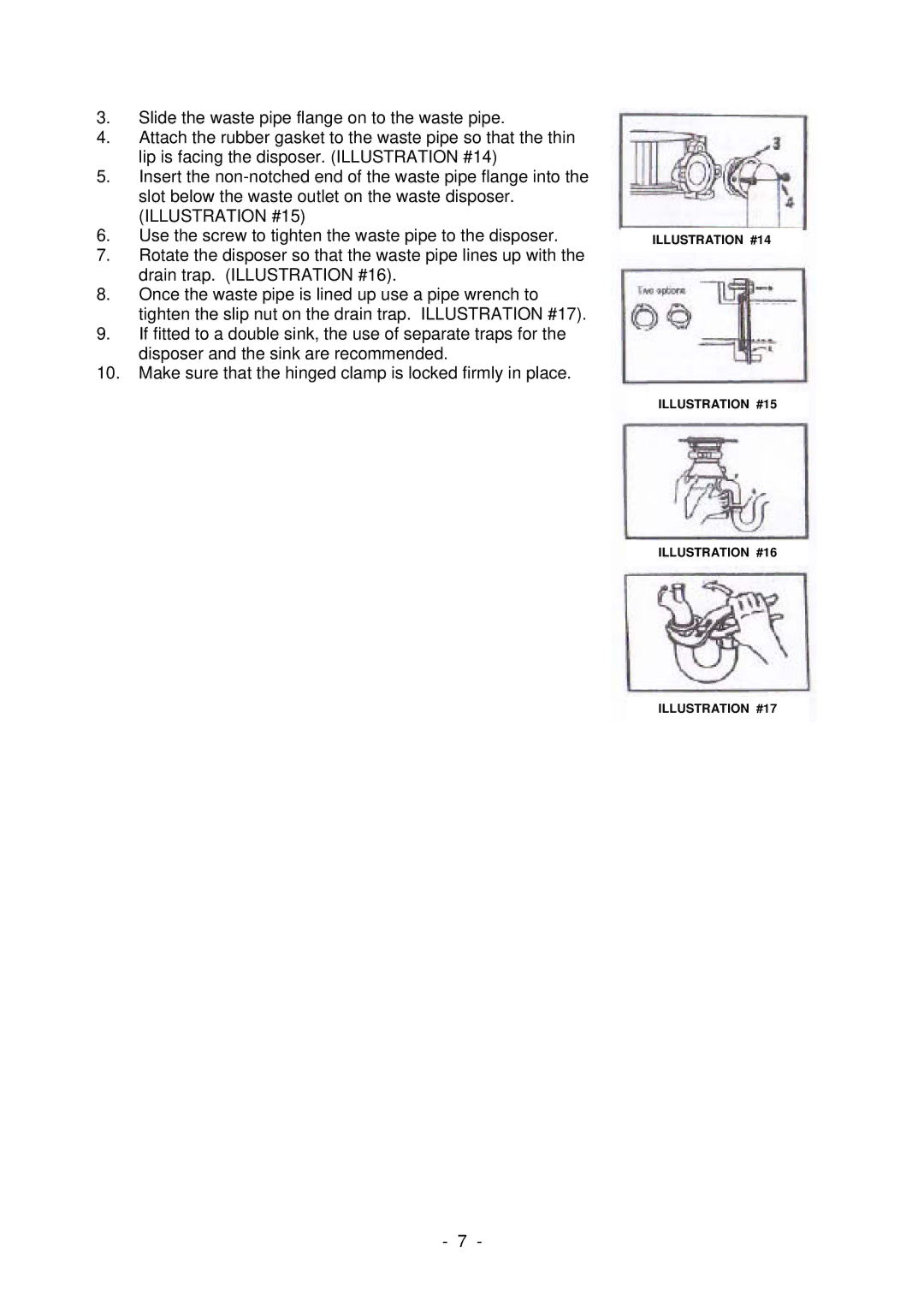 Fisher & Paykel WD1001 manual 