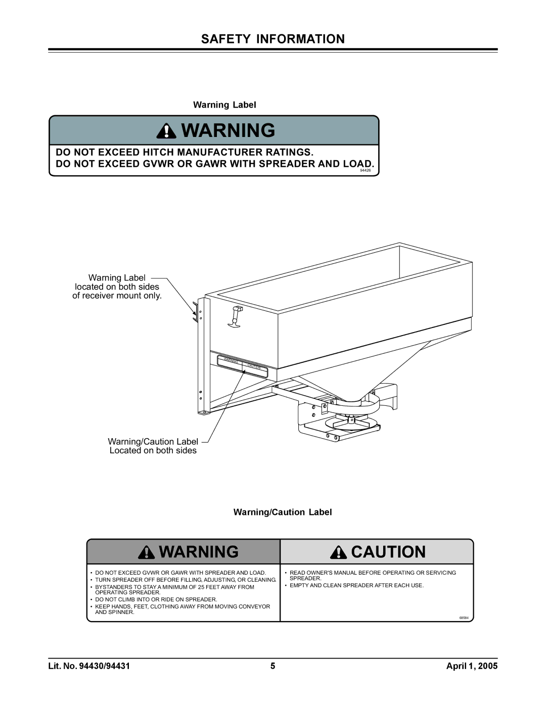 Fisher 2000-(20364), 1000-(10003) owner manual Located on both sides of receiver mount only 