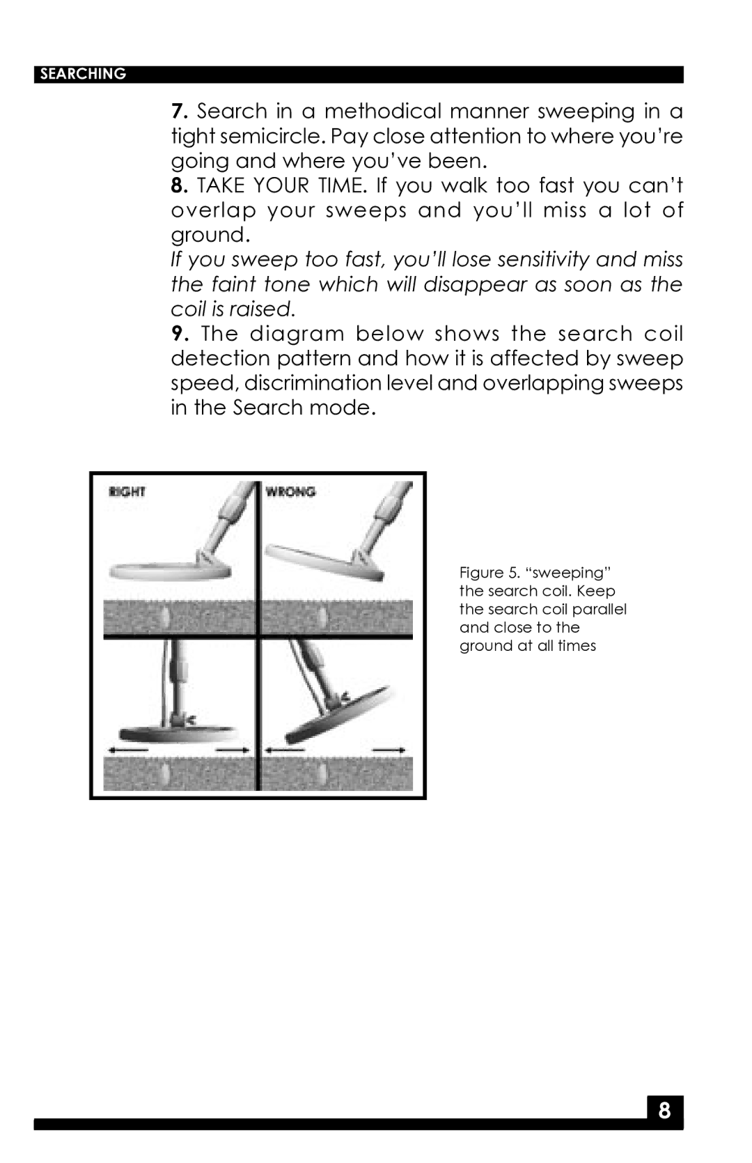 Fisher 1225-X manual Searching 