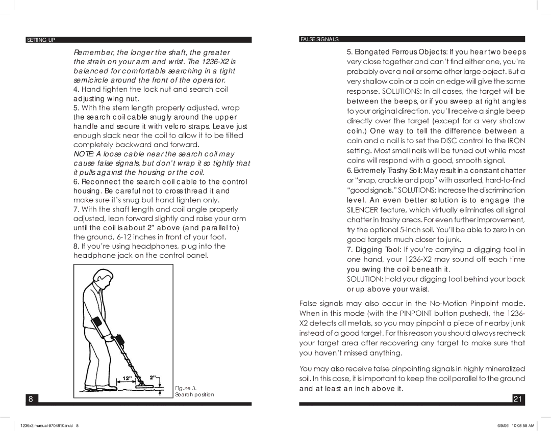 Fisher 1236-X2 warranty Setting UP 