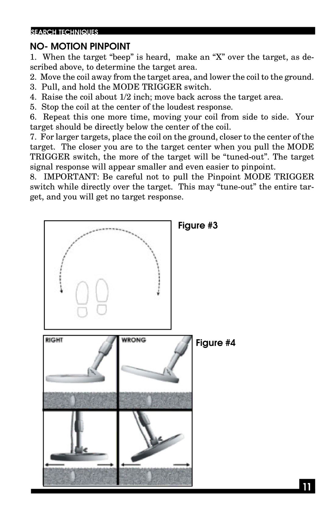 Fisher 1270 manual NO- Motion Pinpoint, Figure #3 