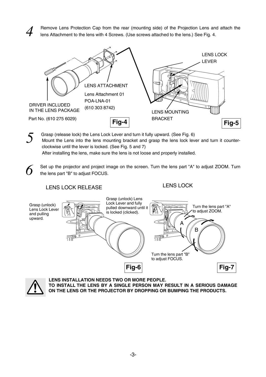 Fisher LNS-T03 manual Fig-4, Fig-6 Fig-7 