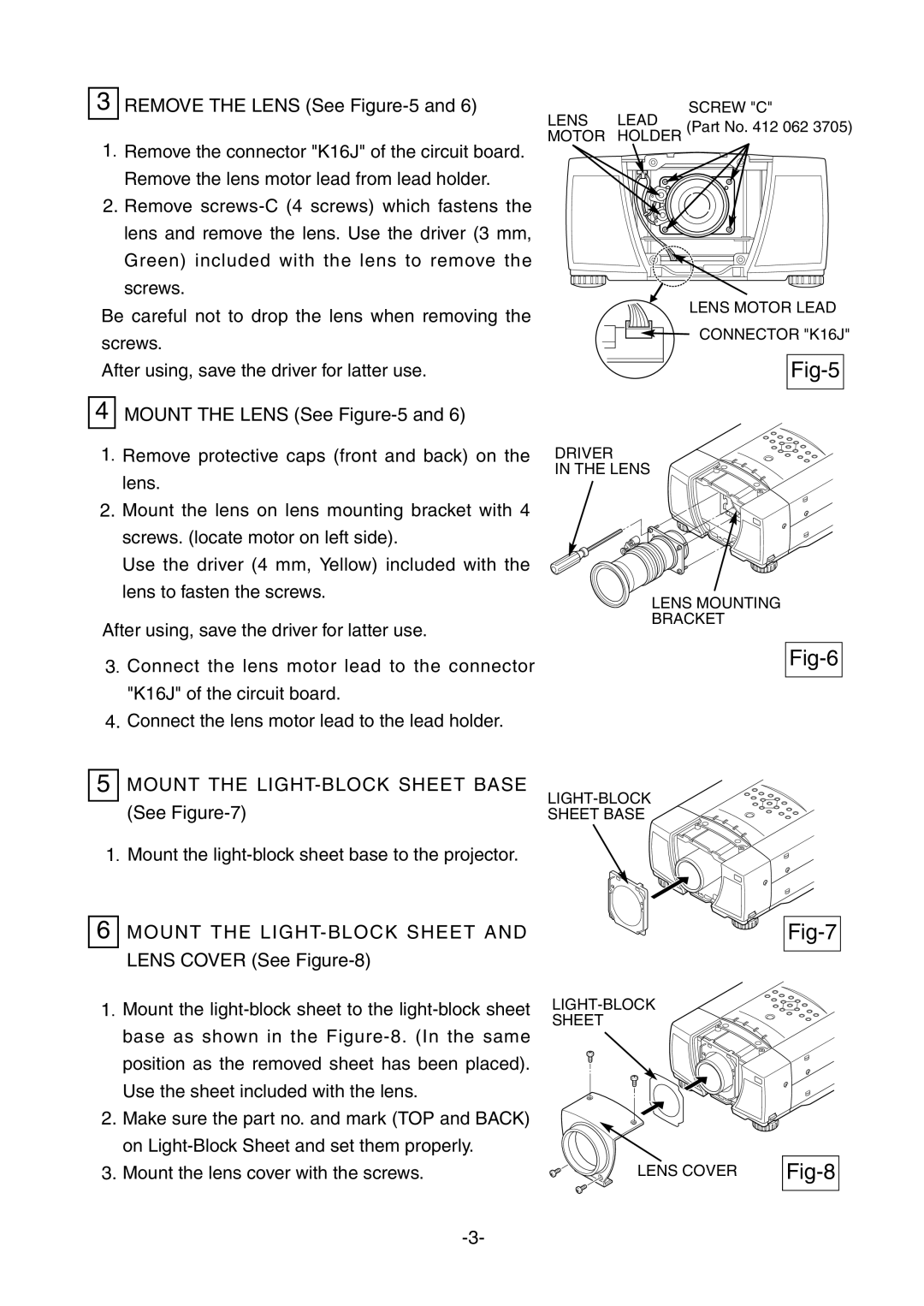 Fisher LNS-T31A, LNS-T32, LNS-W31A manual Mount the LIGHT-BLOCK Sheet Base 