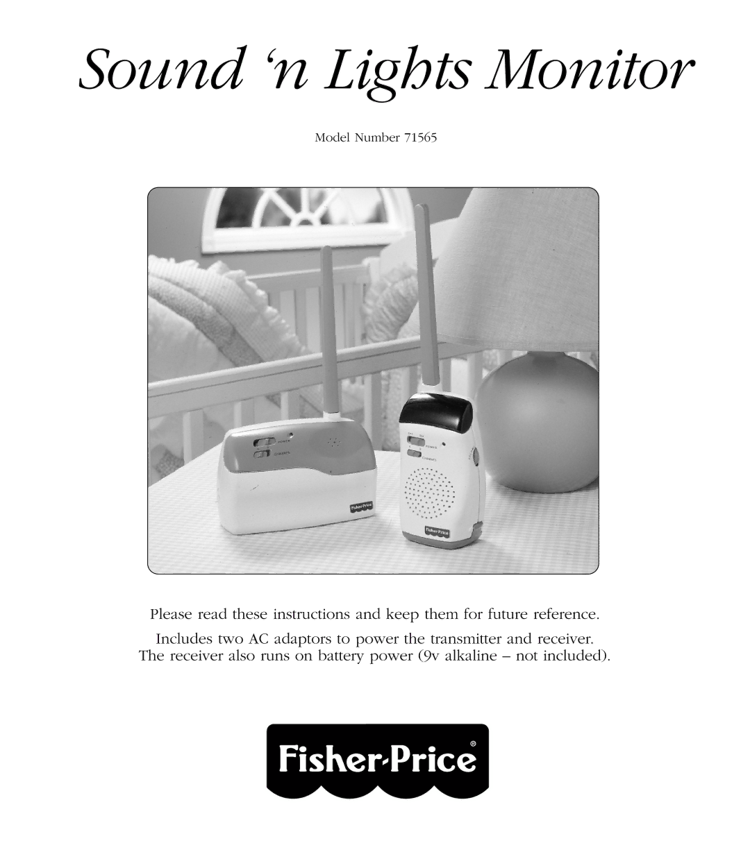 Fisher-Price 71565 manual Sound ‘n Lights Monitor 