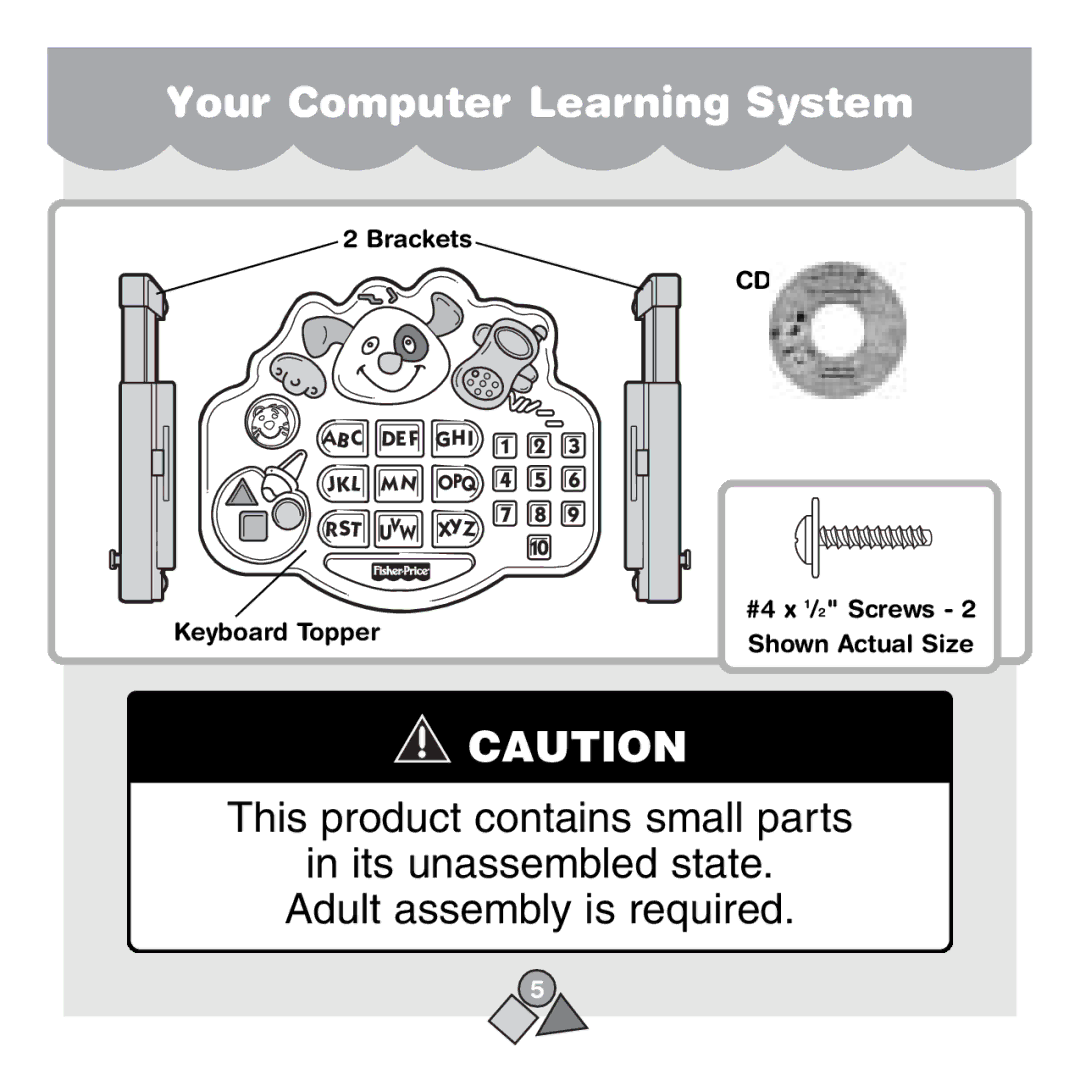 Fisher-Price 71657 manual Your Computer Learning System 