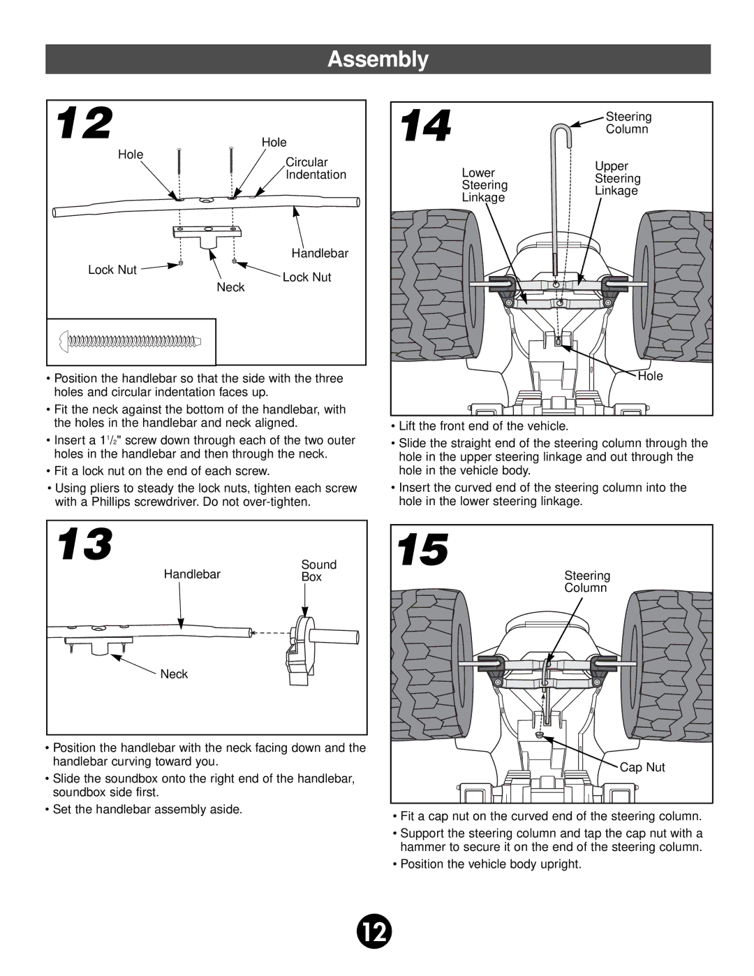 Fisher-Price 74527 owner manual Assembly 