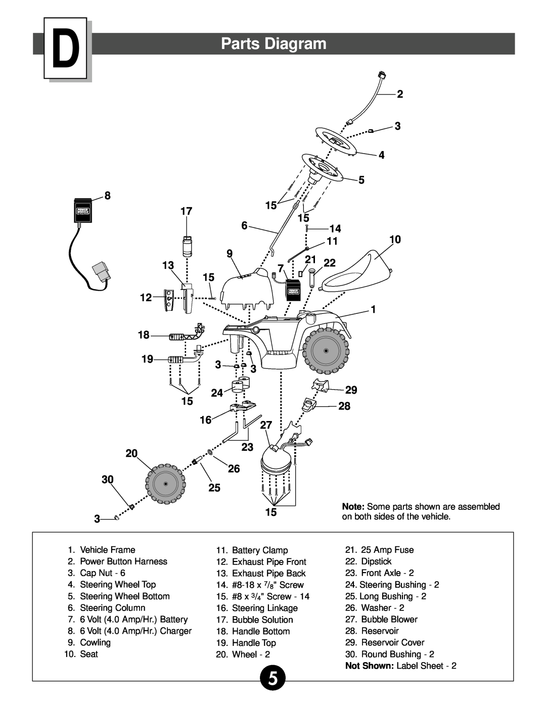 Fisher-Price 75320 owner manual Parts Diagram, 1627, 1110 