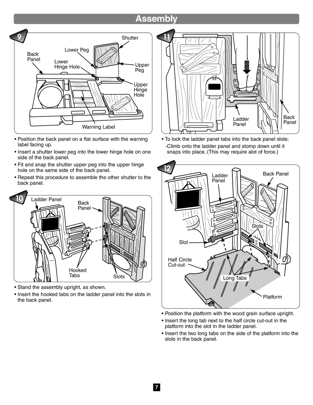 Fisher-Price 75972 manual Shutter 