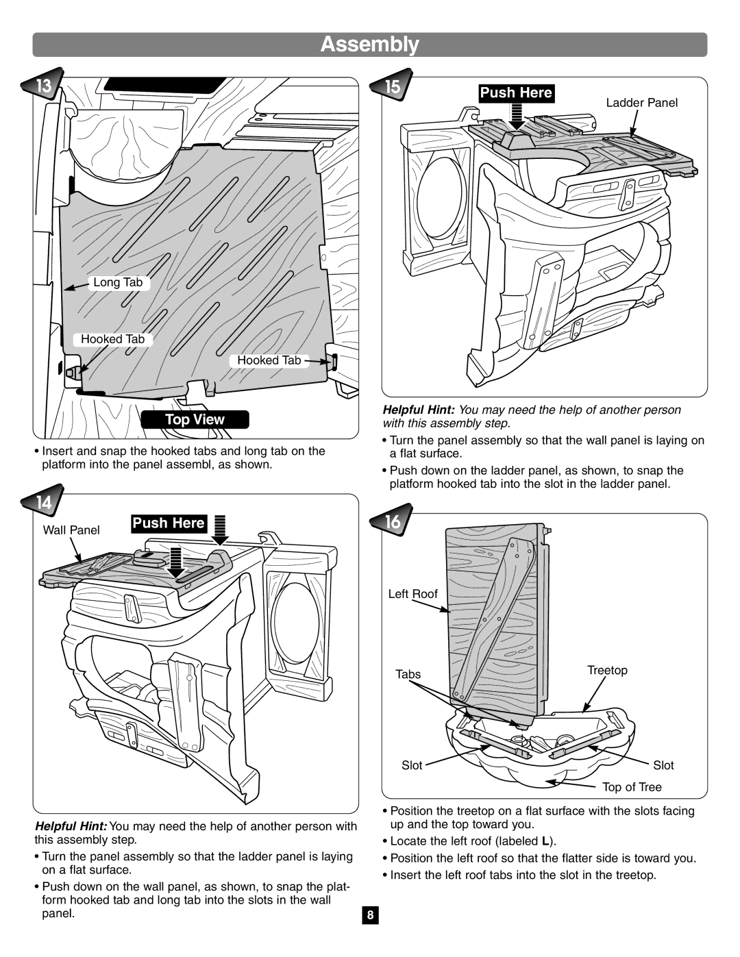 Fisher-Price 75972 manual Top View, Push Here 