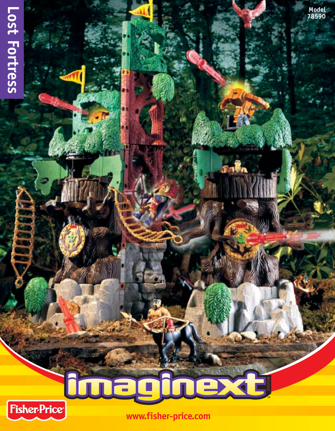 Fisher-Price 78590 manual Lost Fortress 