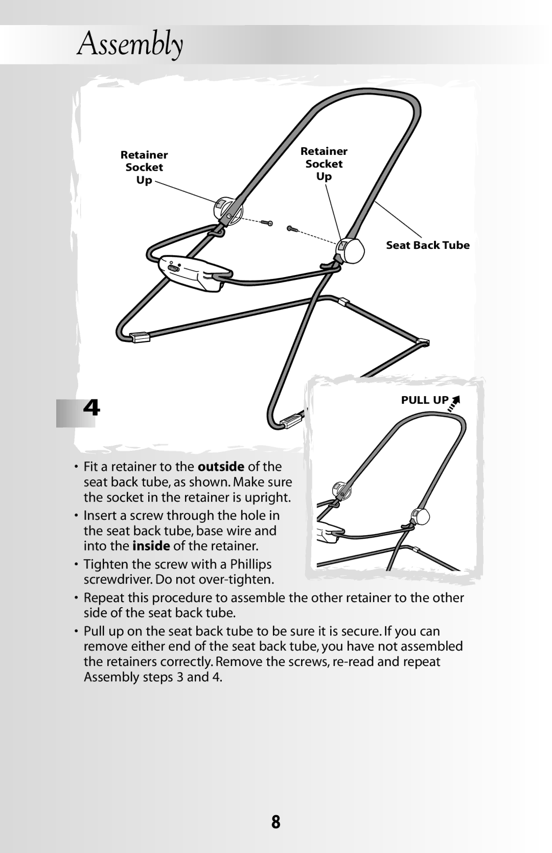 Fisher-Price 79619 instruction sheet Pull UP 