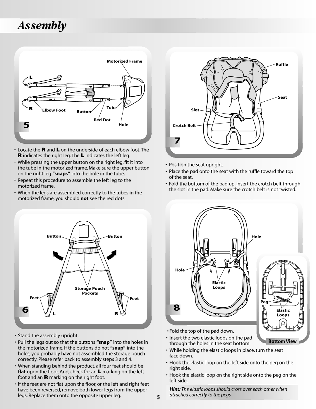 Fisher-Price 79667 instruction sheet Attached 