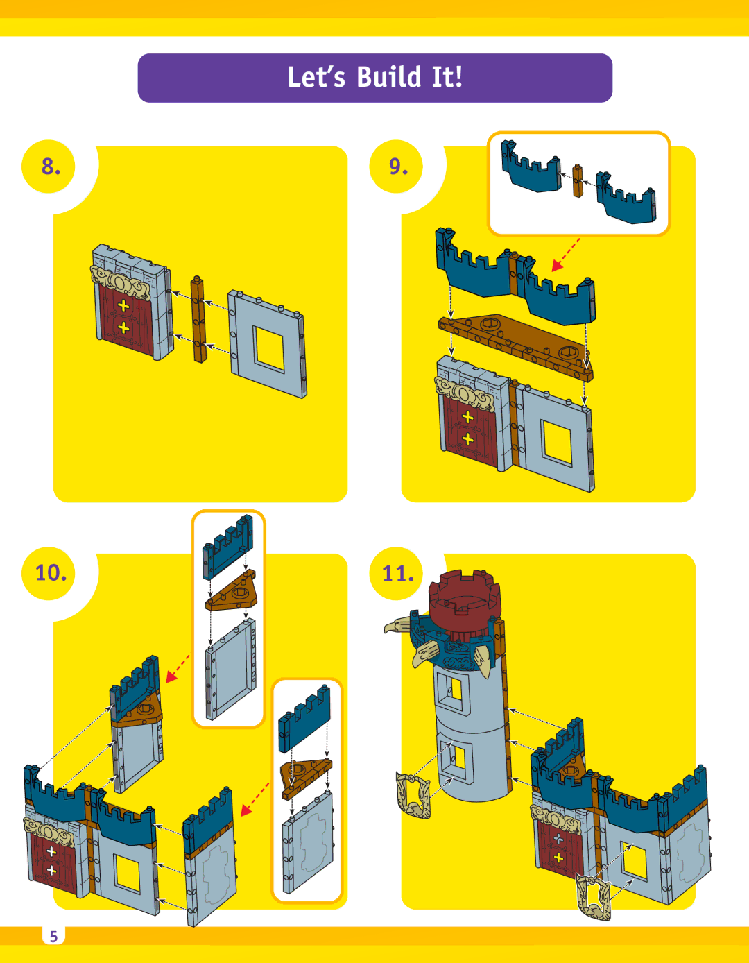 Fisher-Price B9774 manual Let’s Build It 