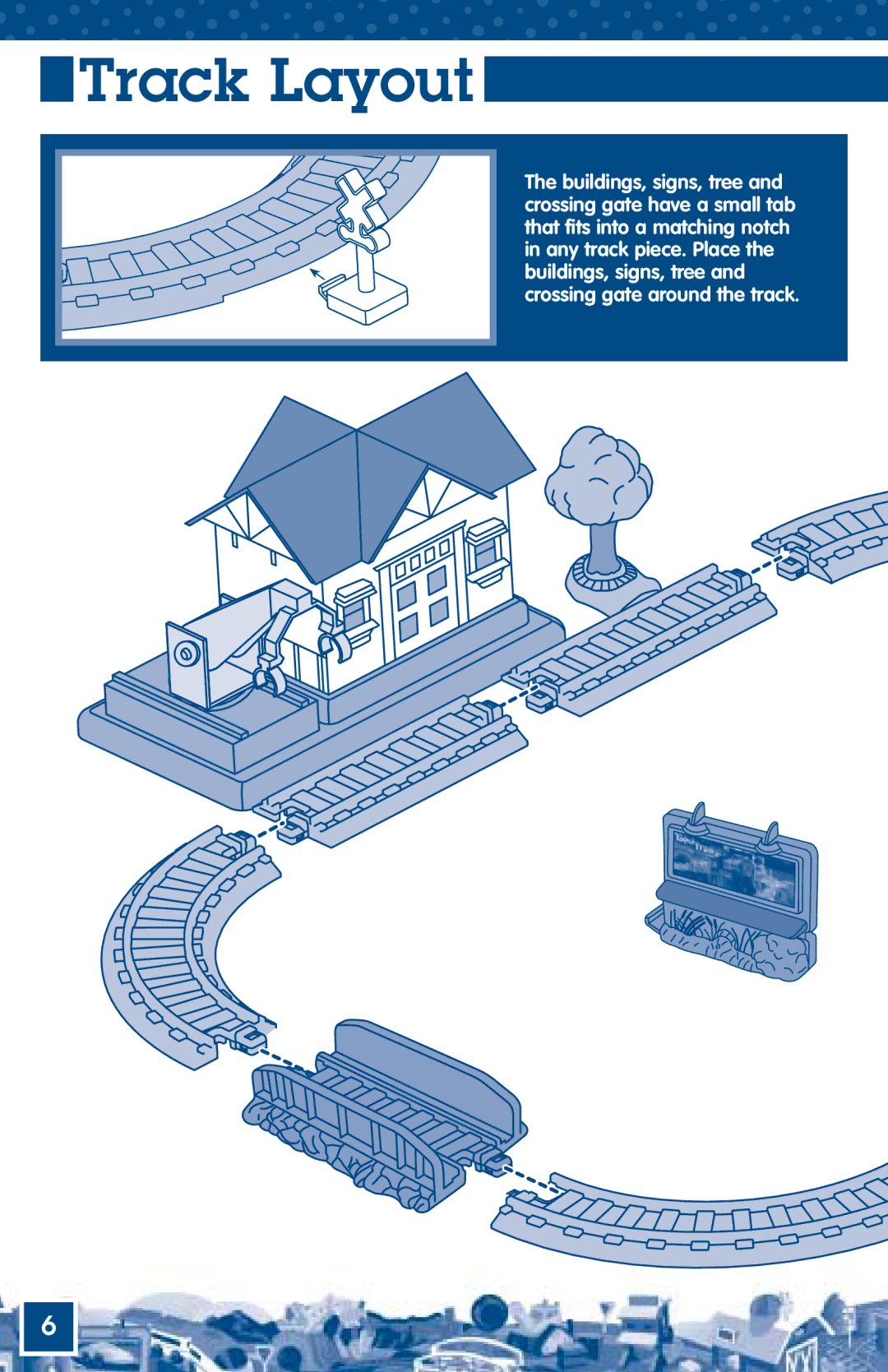 Fisher-Price C1857 manual Track Layout 