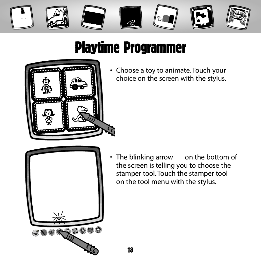 Fisher-Price C5347 owner manual Playtime Programmer 