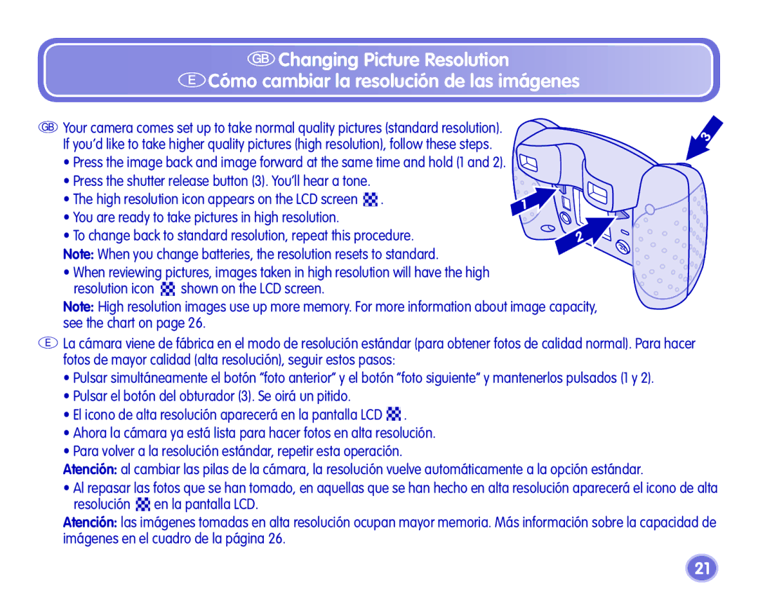 Fisher-Price Camera manual 