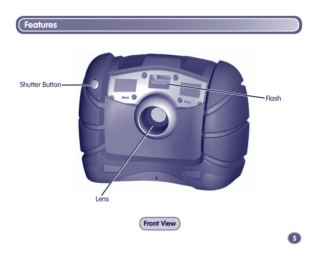 Fisher-Price Digital Camera manual Features 