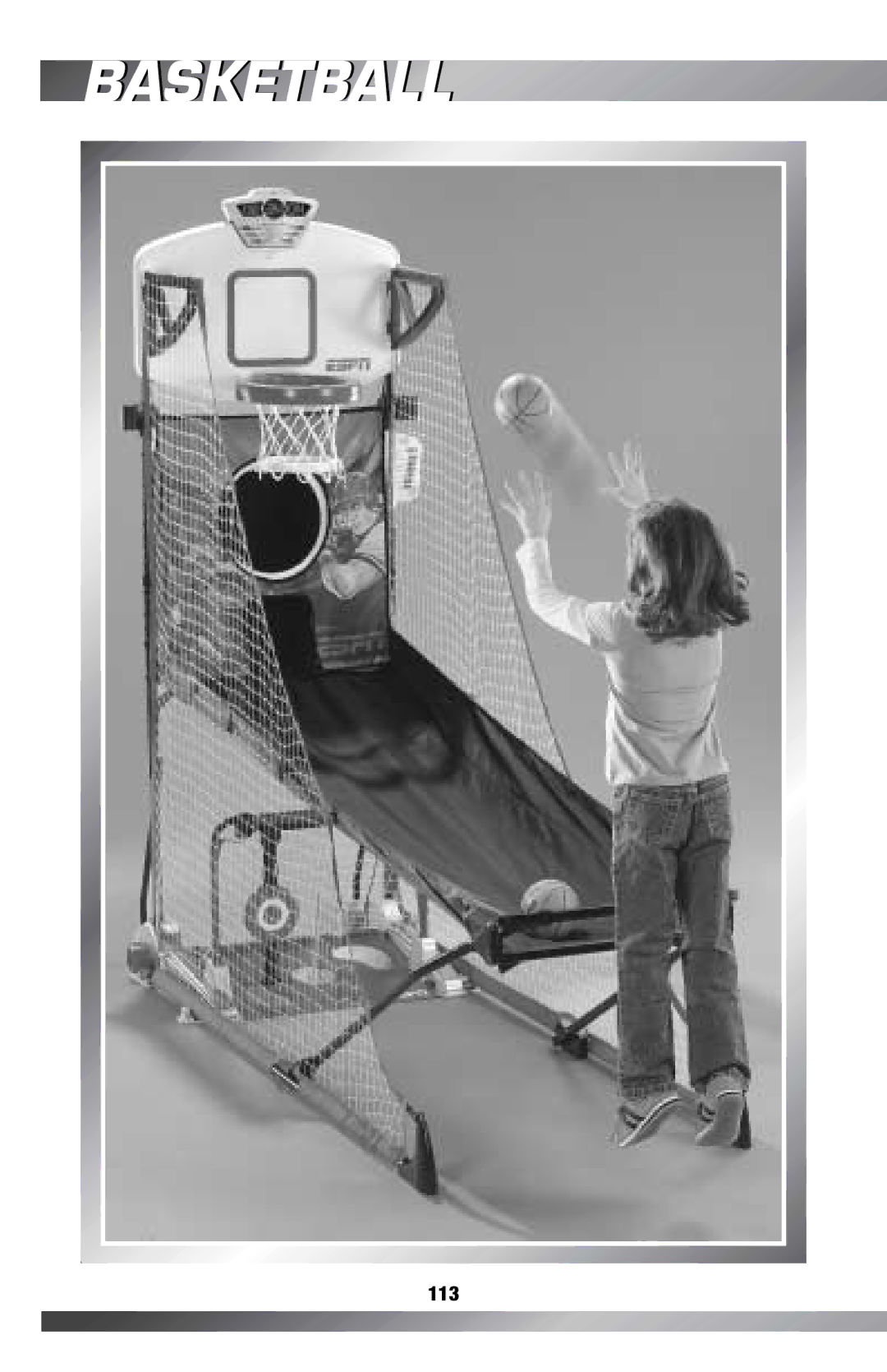 Fisher-Price H0127, C4492 owner manual Basketball, 113 