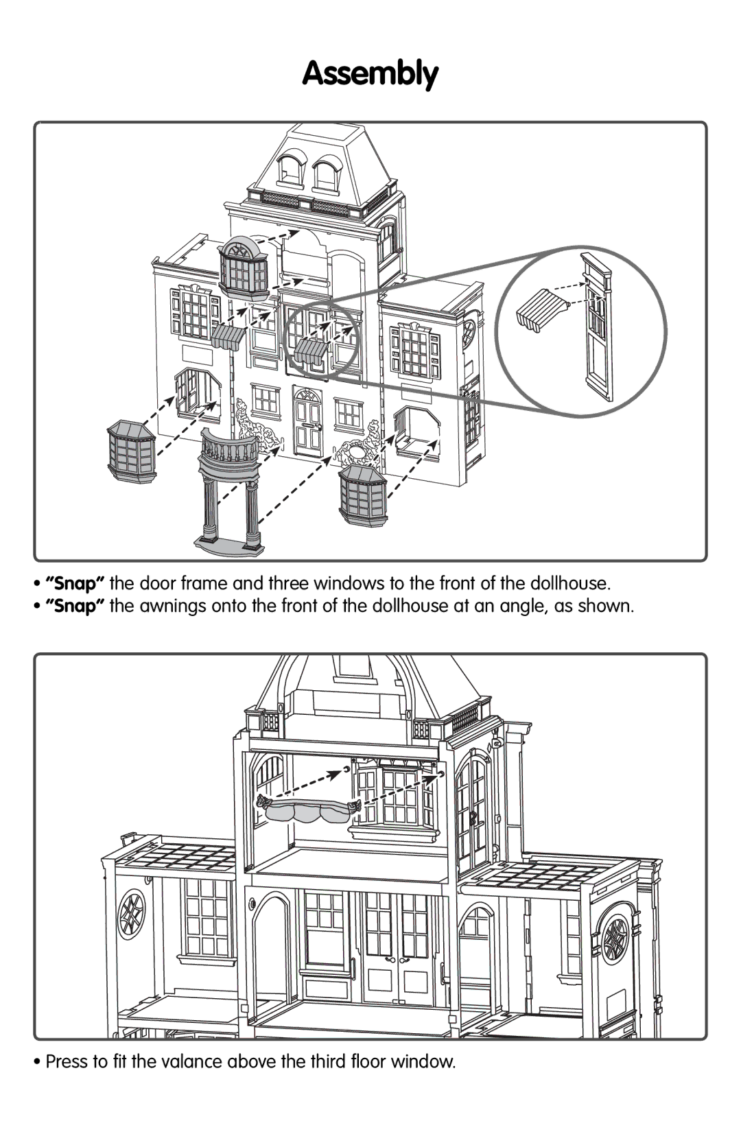 Fisher-Price H3370, H4828 manual Assembly 