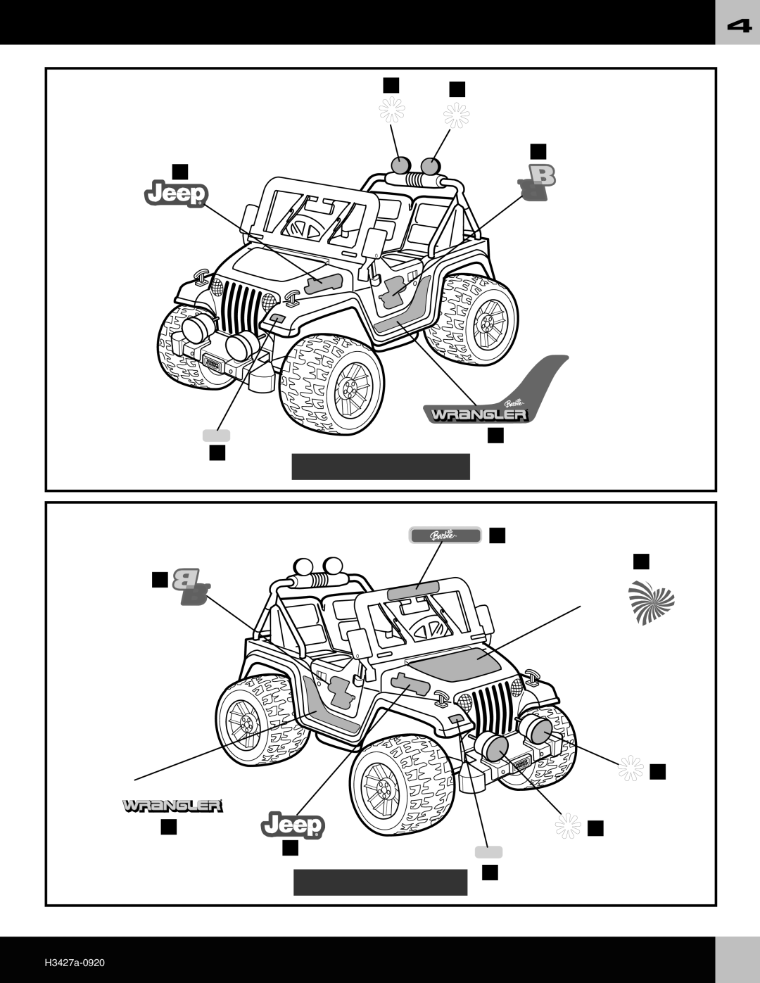 Fisher-Price H3427 owner manual Decoration 