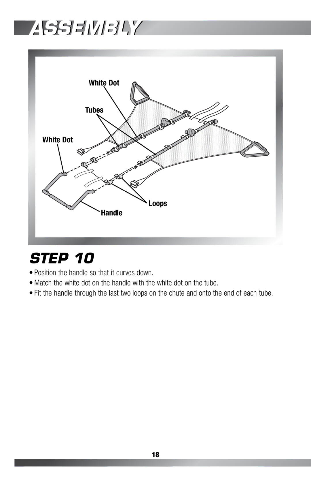 Fisher-Price H4685 owner manual Handle 