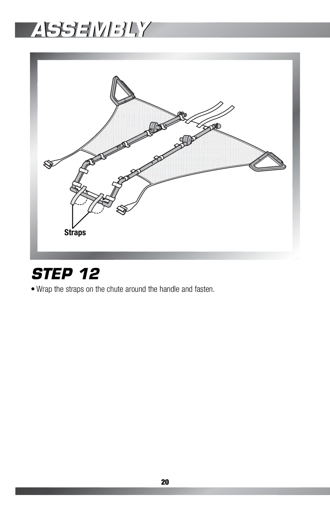 Fisher-Price H4685 owner manual Straps 