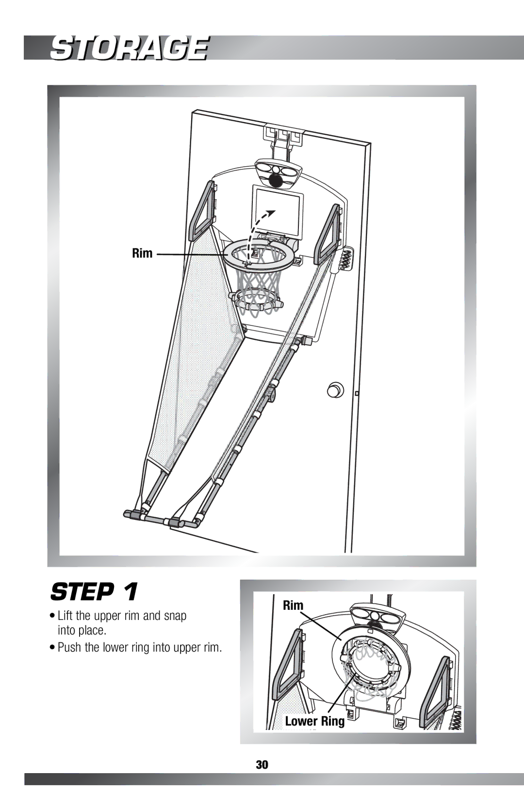 Fisher-Price H4685 owner manual Storage 