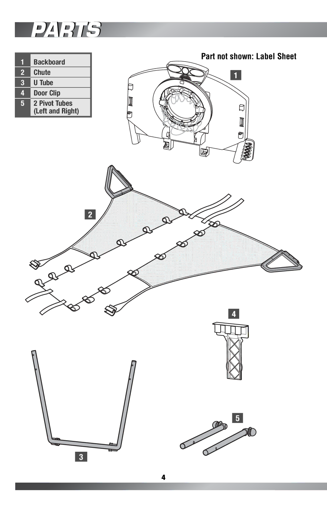 Fisher-Price H4685 owner manual Parts 