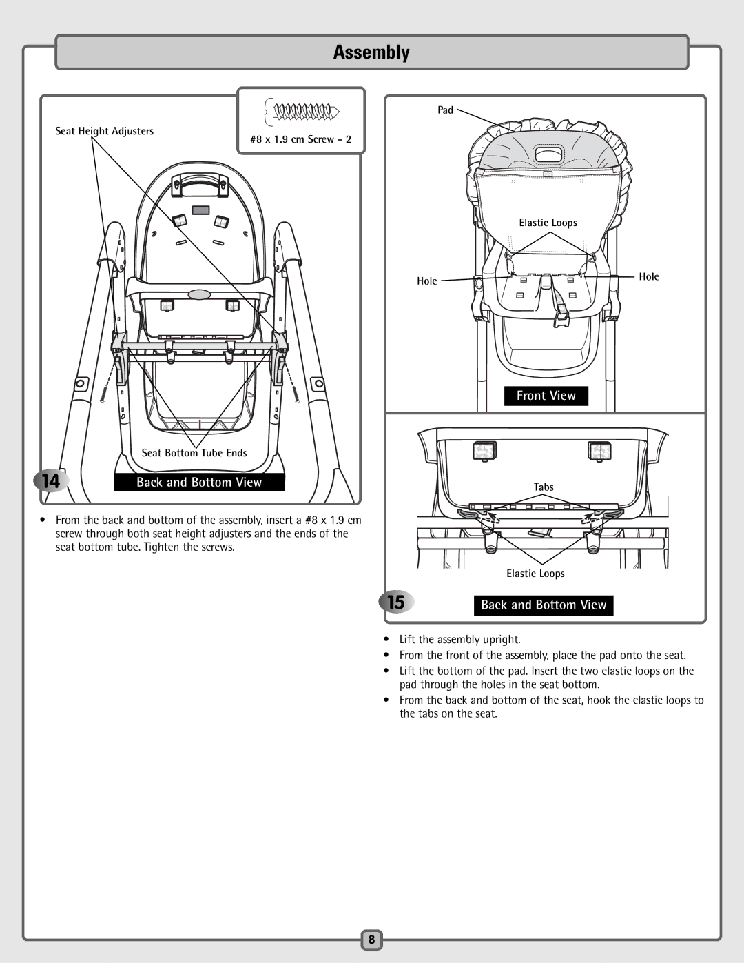 Fisher-Price H7182 manual Front View 