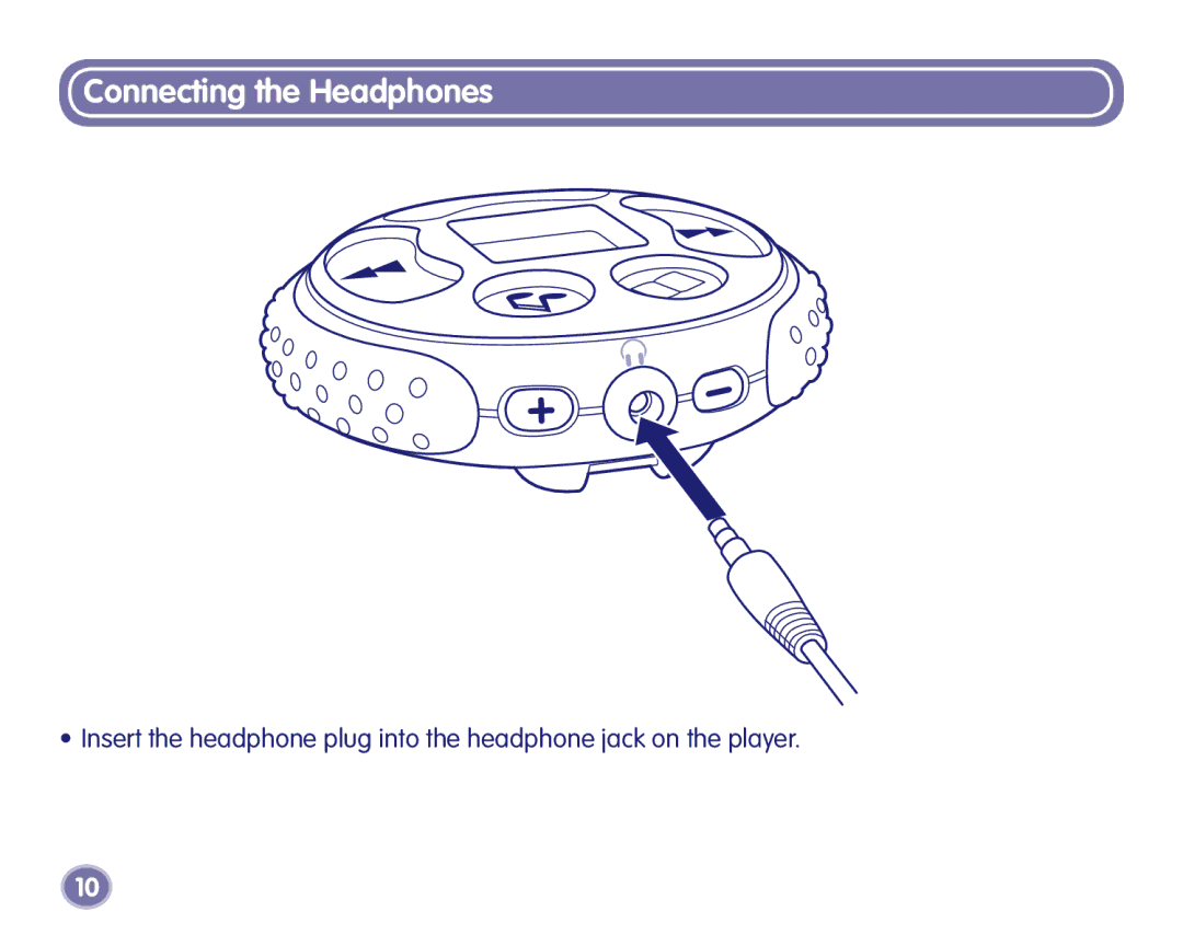 Fisher-Price K3680, K3420 manual Connecting the Headphones 