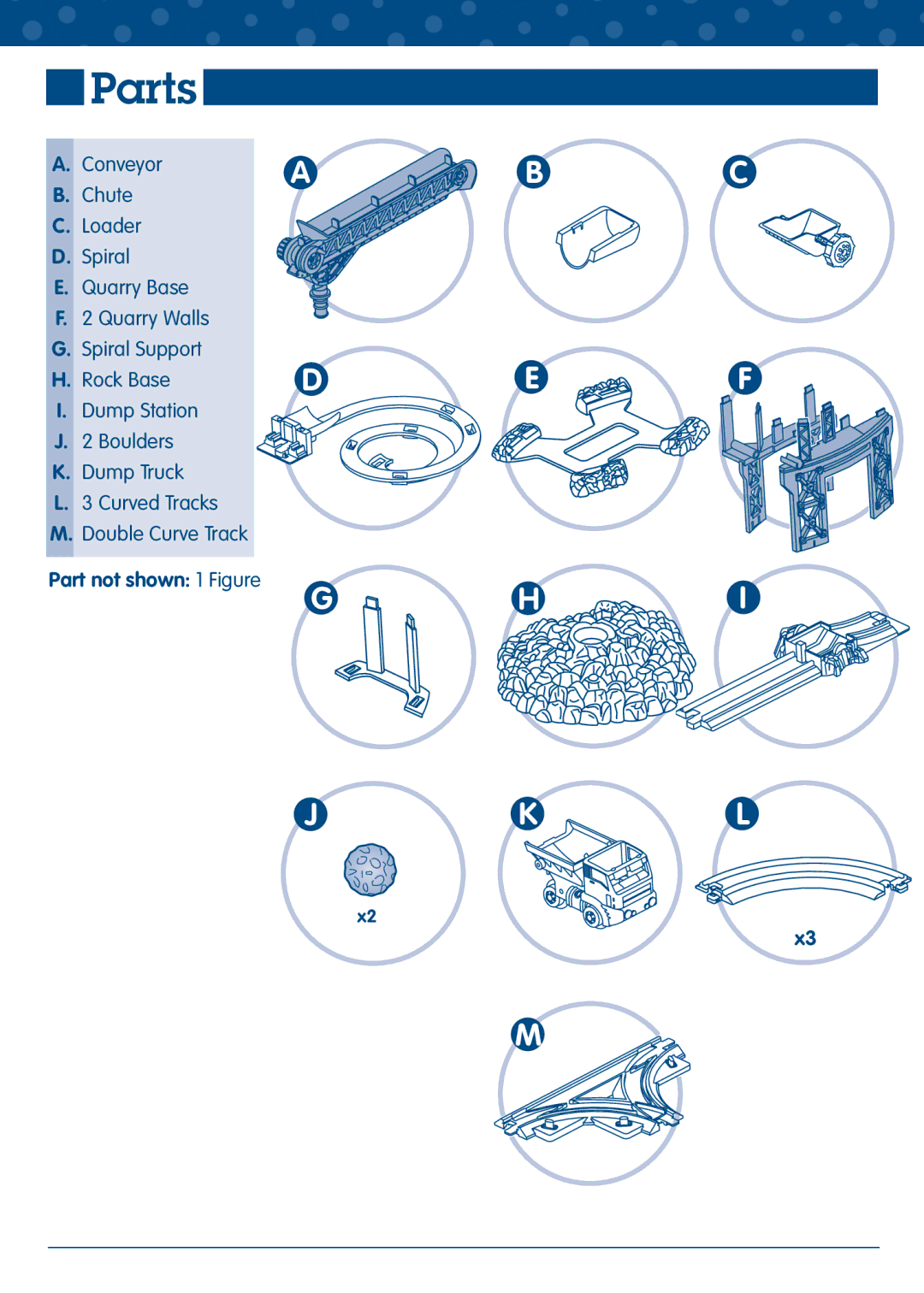 Fisher-Price L5888 manual Parts 