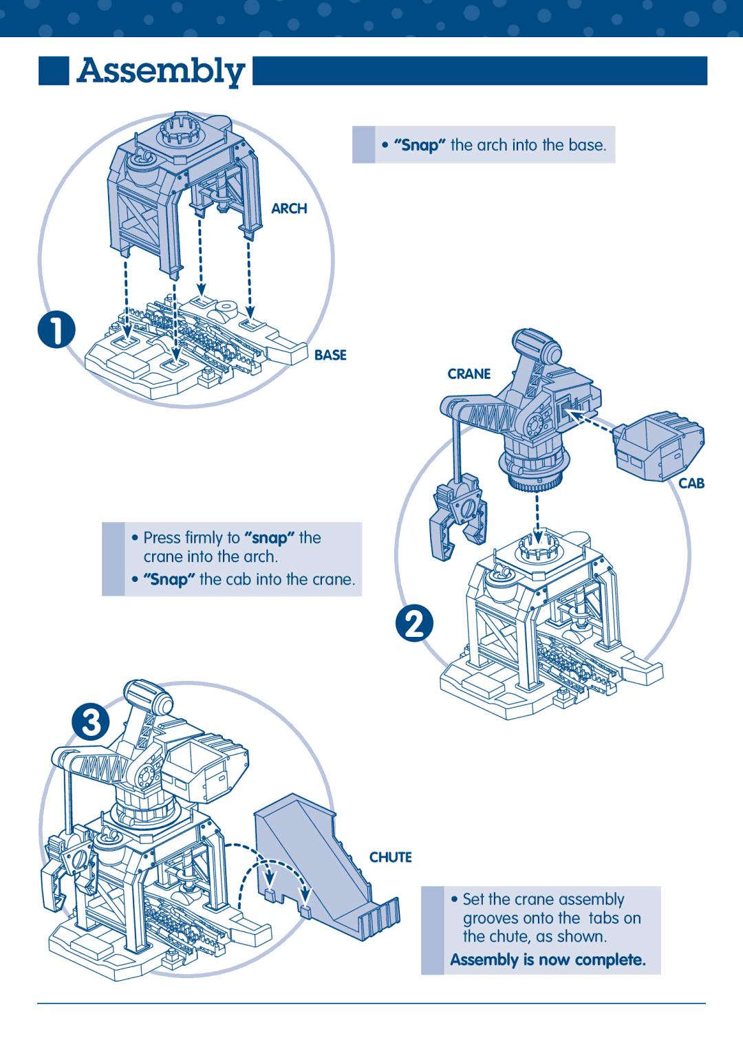 Fisher-Price L5891 manual Assembly 