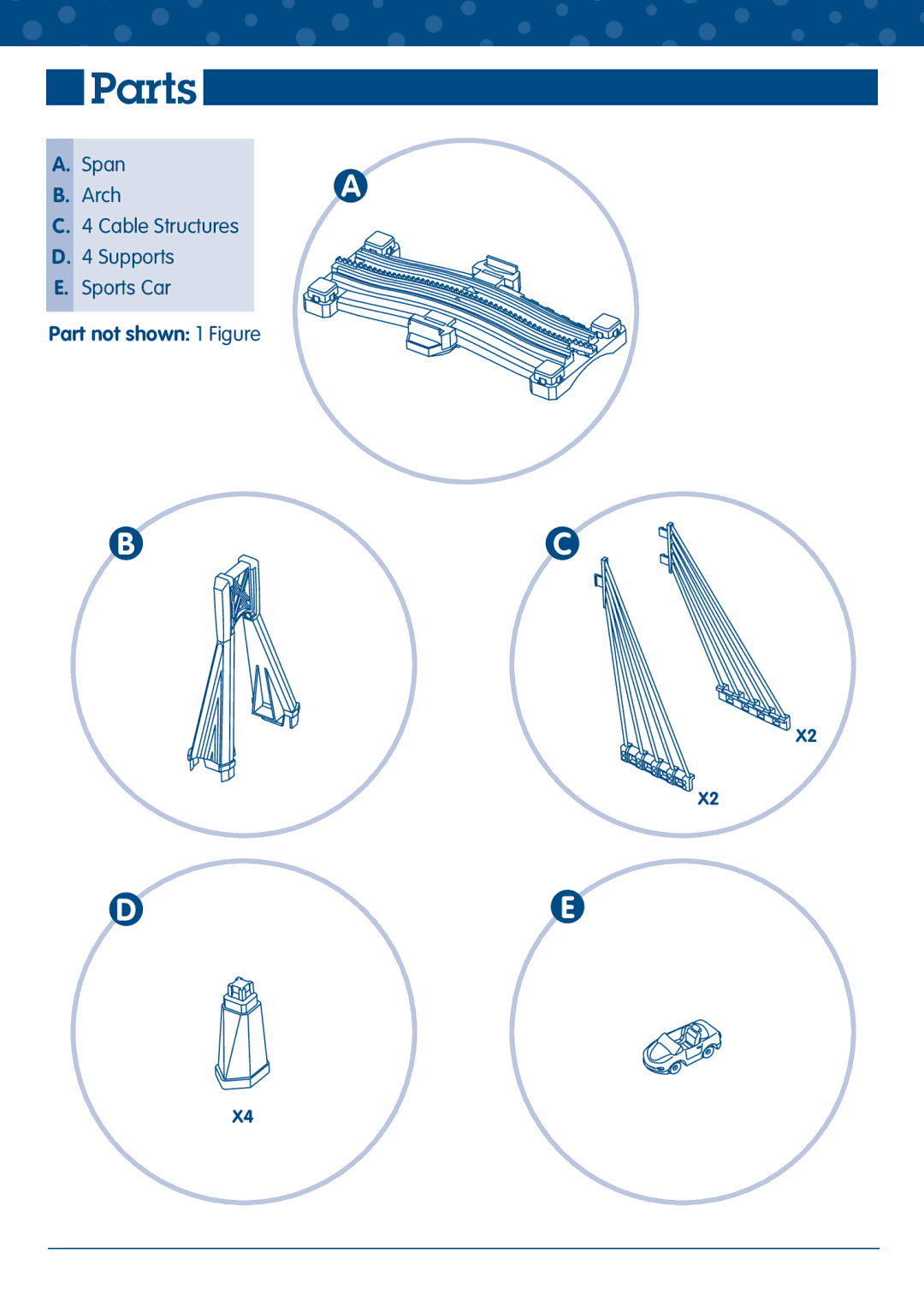 Fisher-Price L5895 manual Parts 