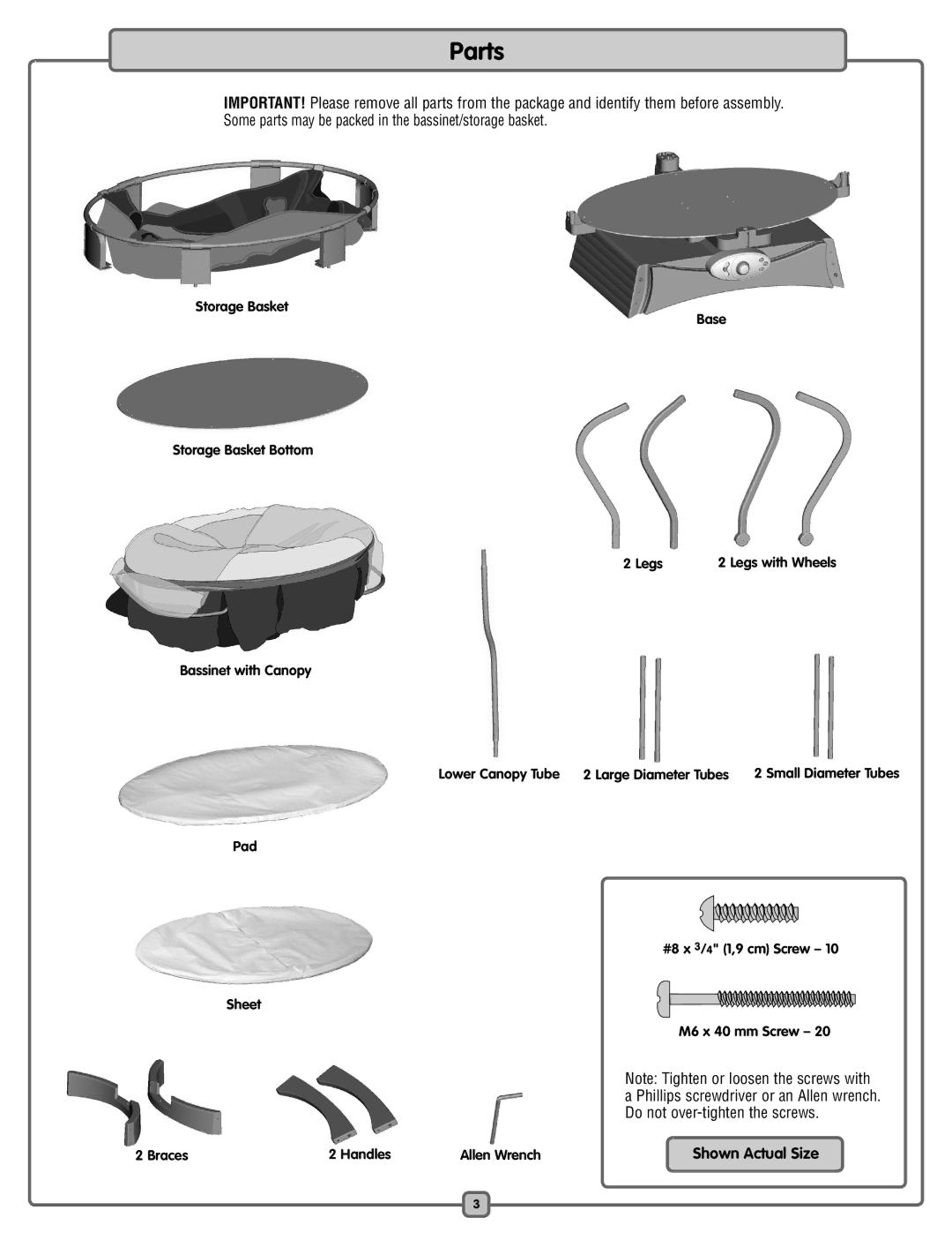 Fisher-Price L7836 manual Parts 