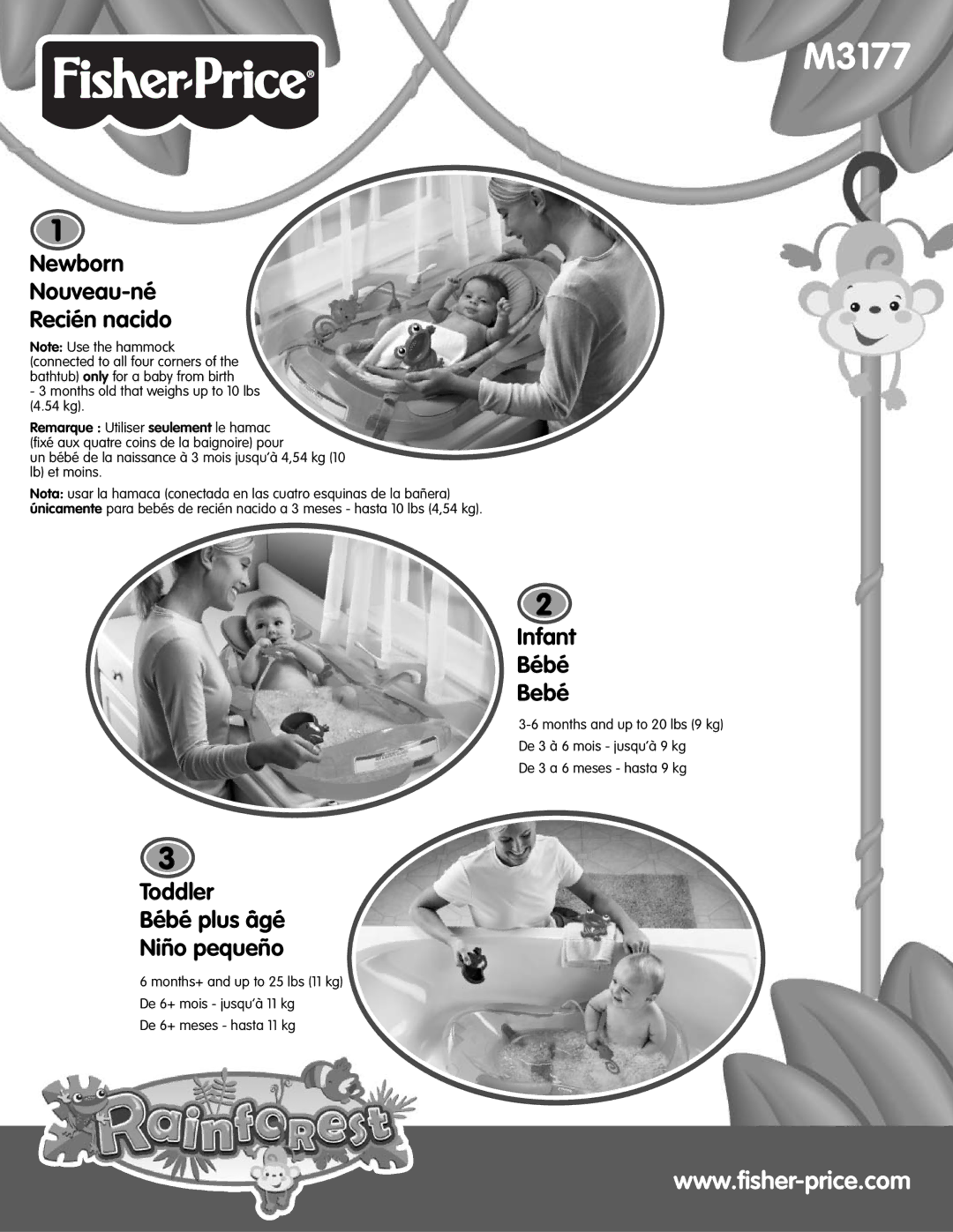 Fisher-Price M3177 manual 