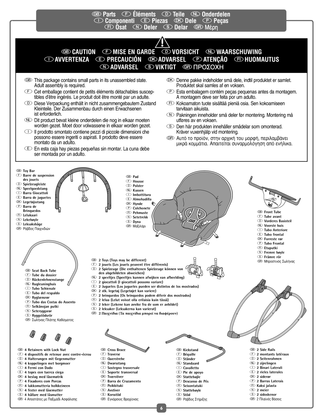 Fisher-Price M7930 manual Ist erforderlich 