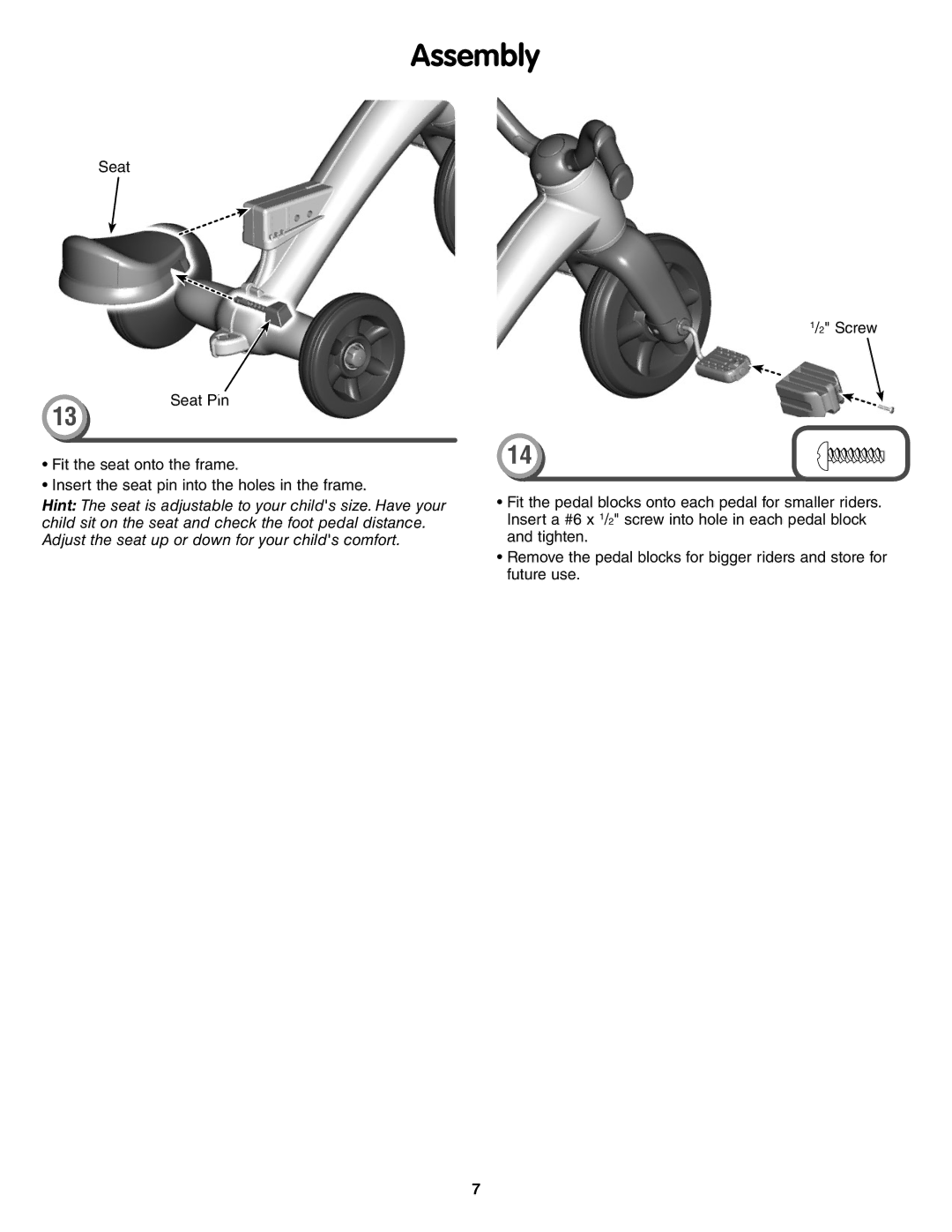 Fisher-Price R0322, P6831 manual Assembly 