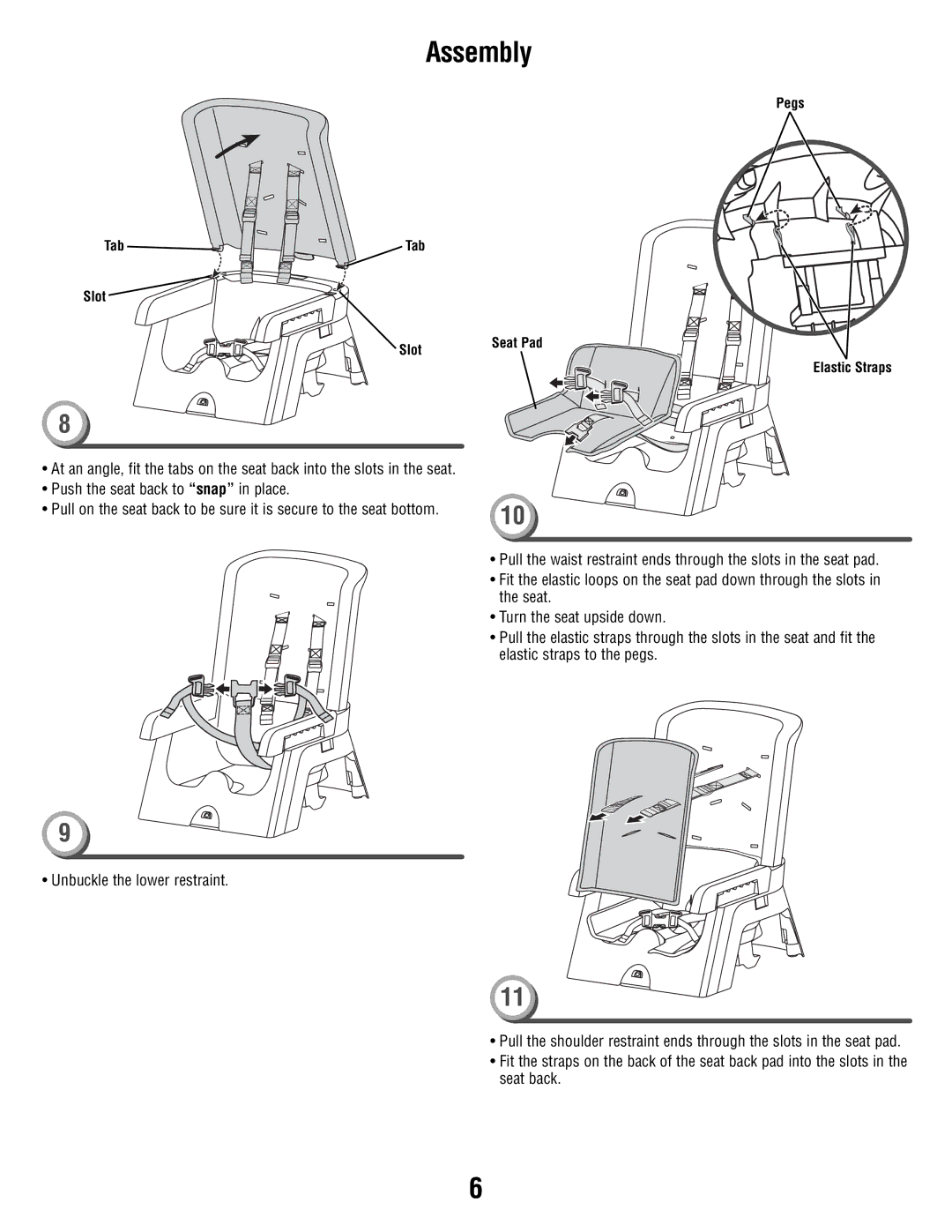 Fisher-Price P9043 manual Tab 