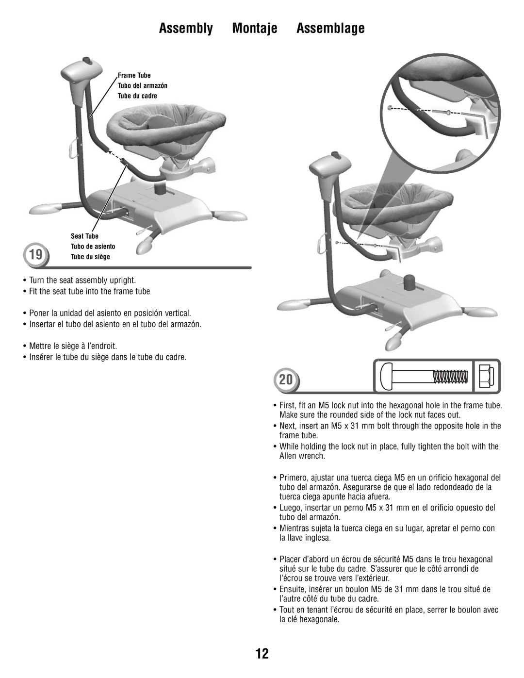 Fisher-Price R6069 manual Assembly Montaje Assemblage 