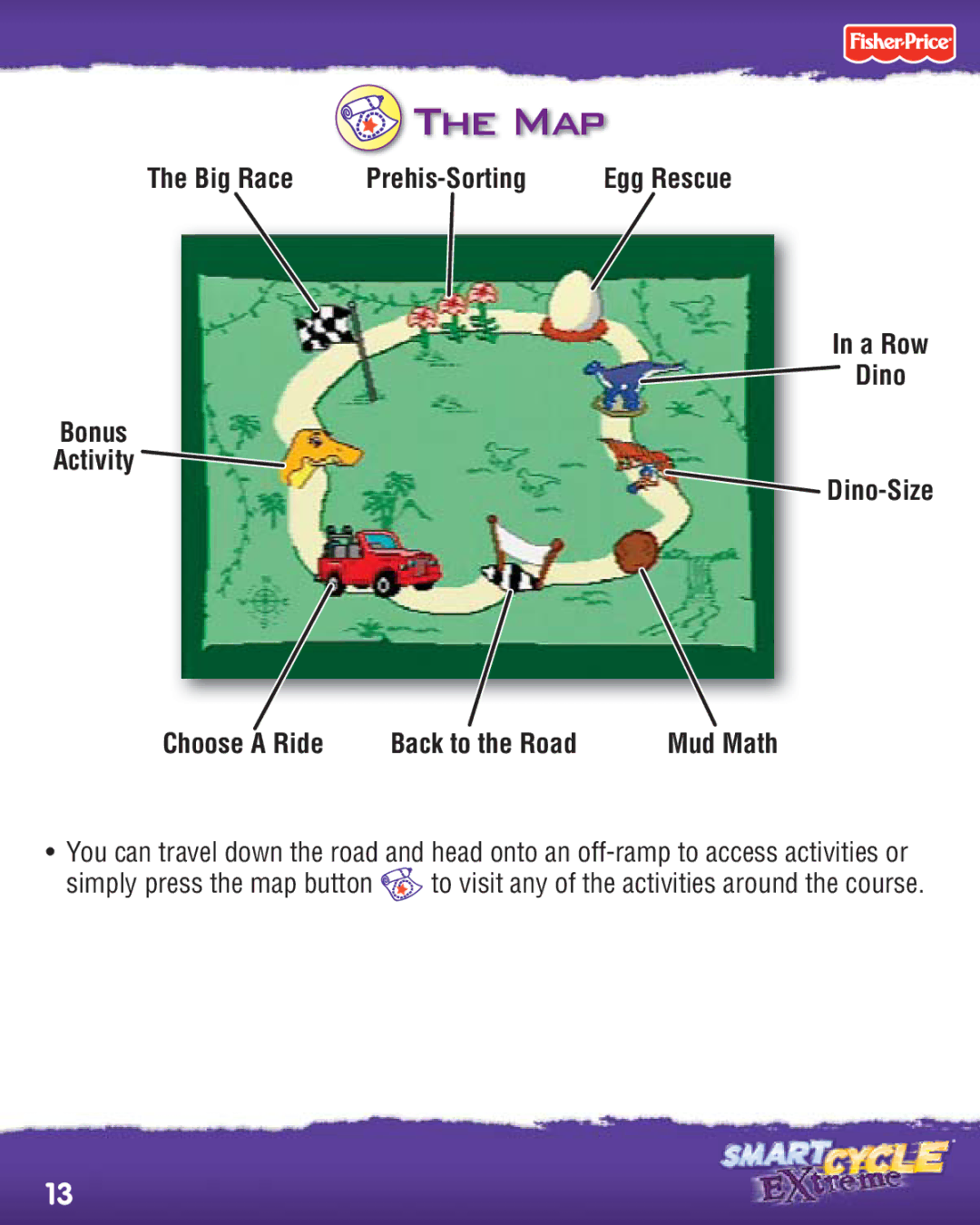 Fisher-Price R8127 manual Map, Mud Math 